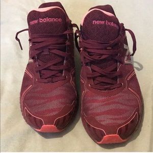 New Balance for sneakers. Glow in the dark